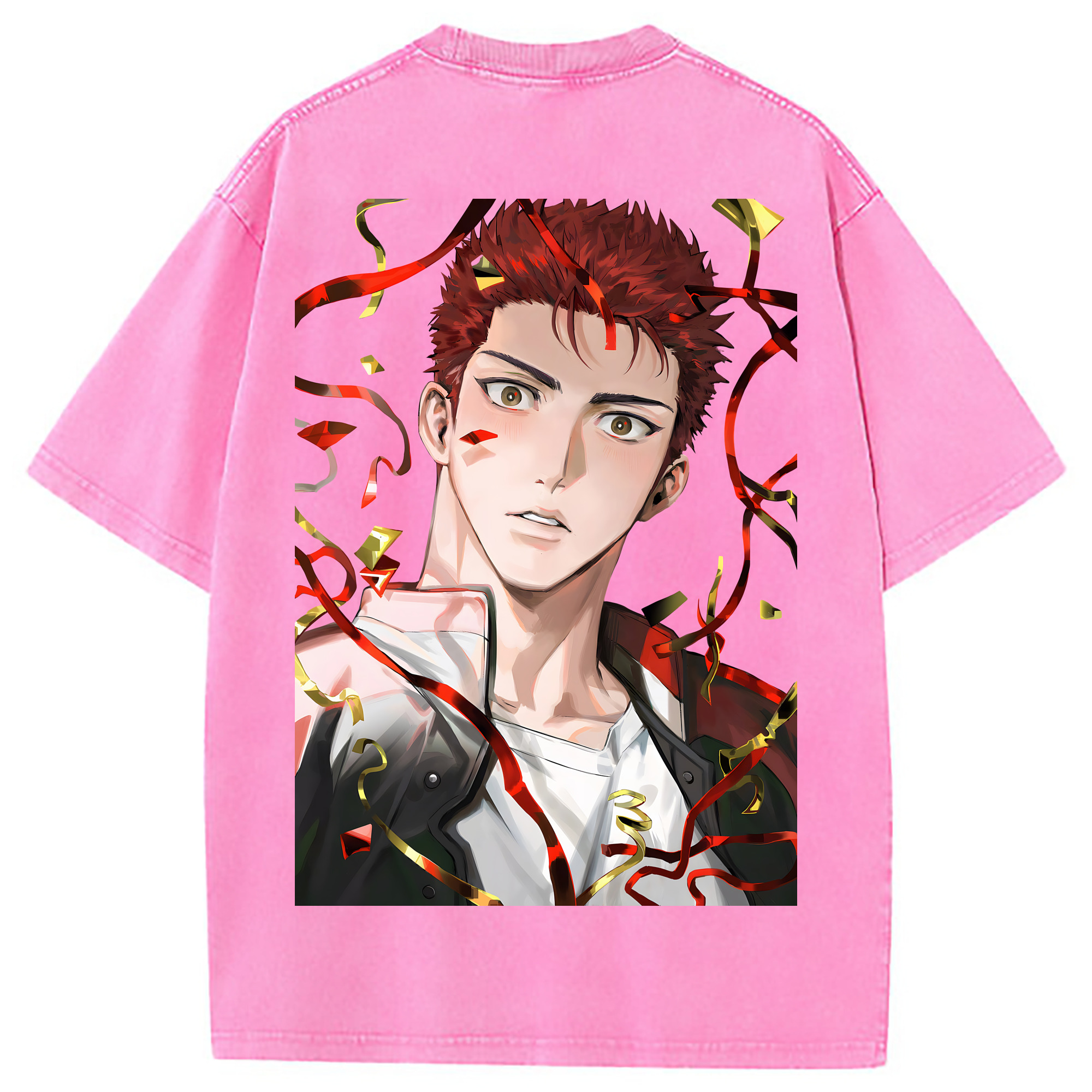 （画像用） SLAM DUNK／スラムダンク 綿100% ヴィンテージ風 半袖Tシャツ（背面プリント）